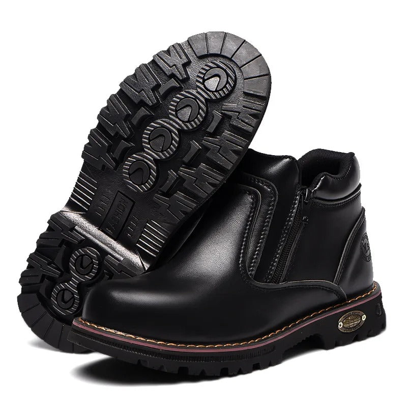 Boots / Bottines de Sécurité Ultra-Résistantes - Protection sans Compromis sur le Style - Coque de Protection & Normes S3