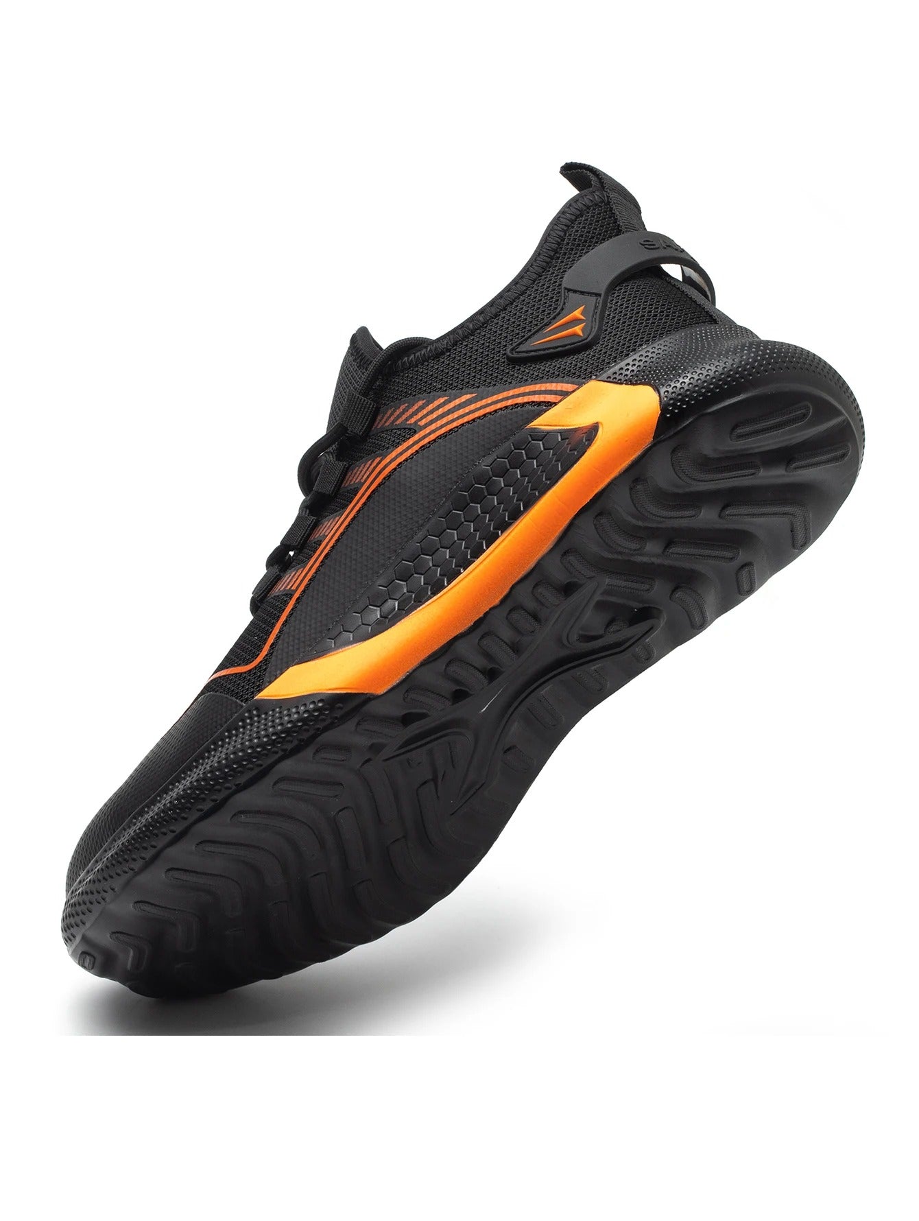 Chaussures de Sécurité Élégantes Orange - Protection et Style au Quotidien - Coque de Protection & Normes S3