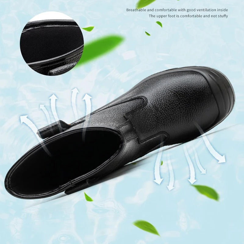 Bottes de Sécurité Industrielles – Protection Complète & Durabilité Optimale - Coque de Protection & Normes S3