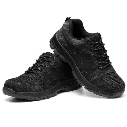 Chaussures de Sécurité pour Travail Sécurisées Noires – Confort & Robustesse pour Professionnels - Coque de Protection & Normes S3